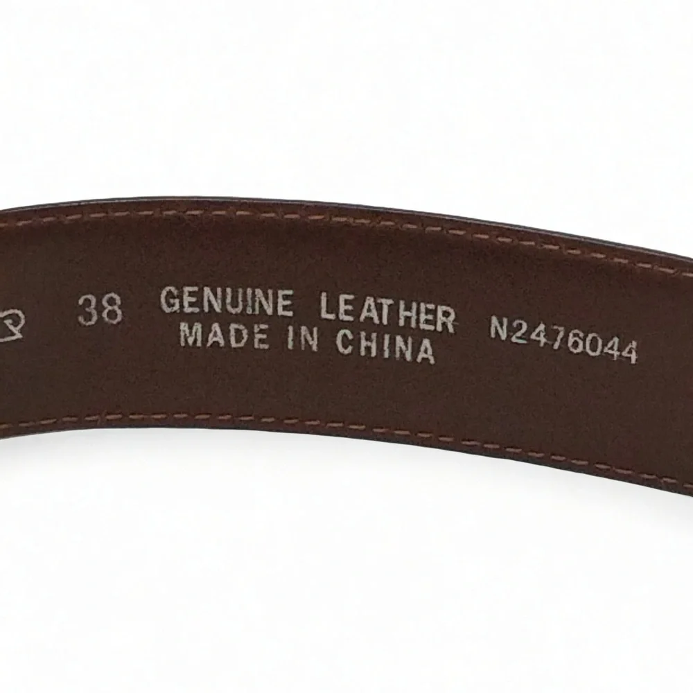 Vintage Nocona Belt Co. Western Leather Belt 38 Western Leather Belt Cowboy